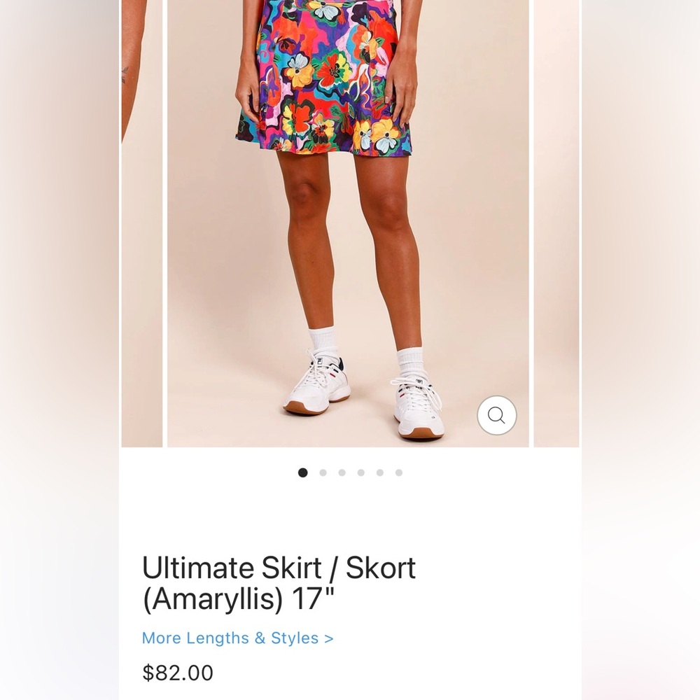 Dona Jo Fit Wear Skort - Picture 9 of 9